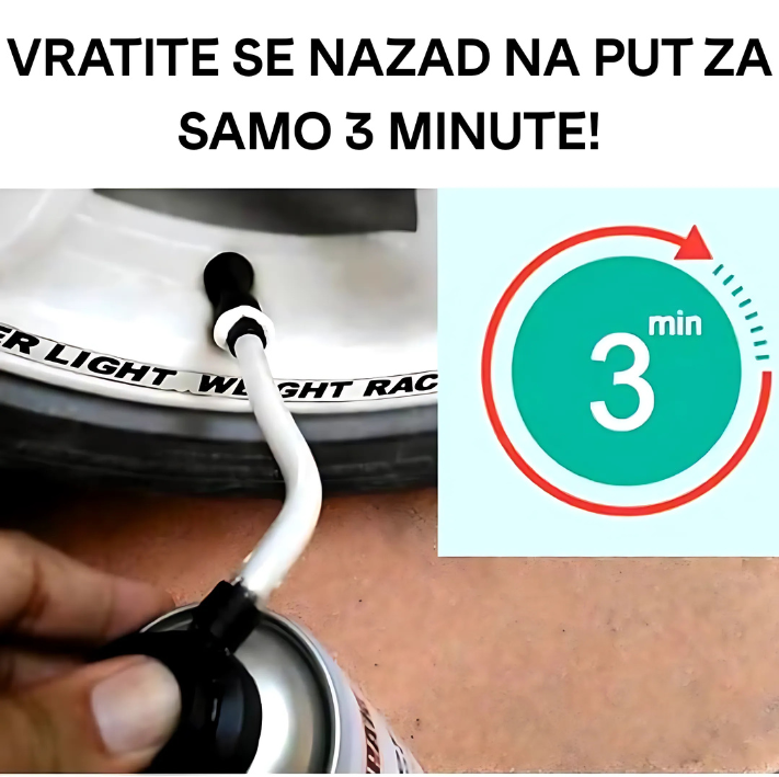 SPREJ ZA KRPLJENJE GUMA
