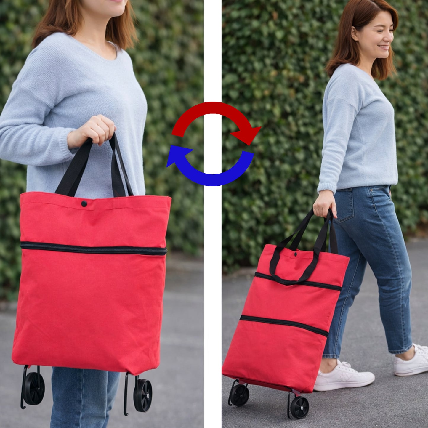 SKLOPIVA TORBA ZA KUPOVINU NA TOČKIĆE