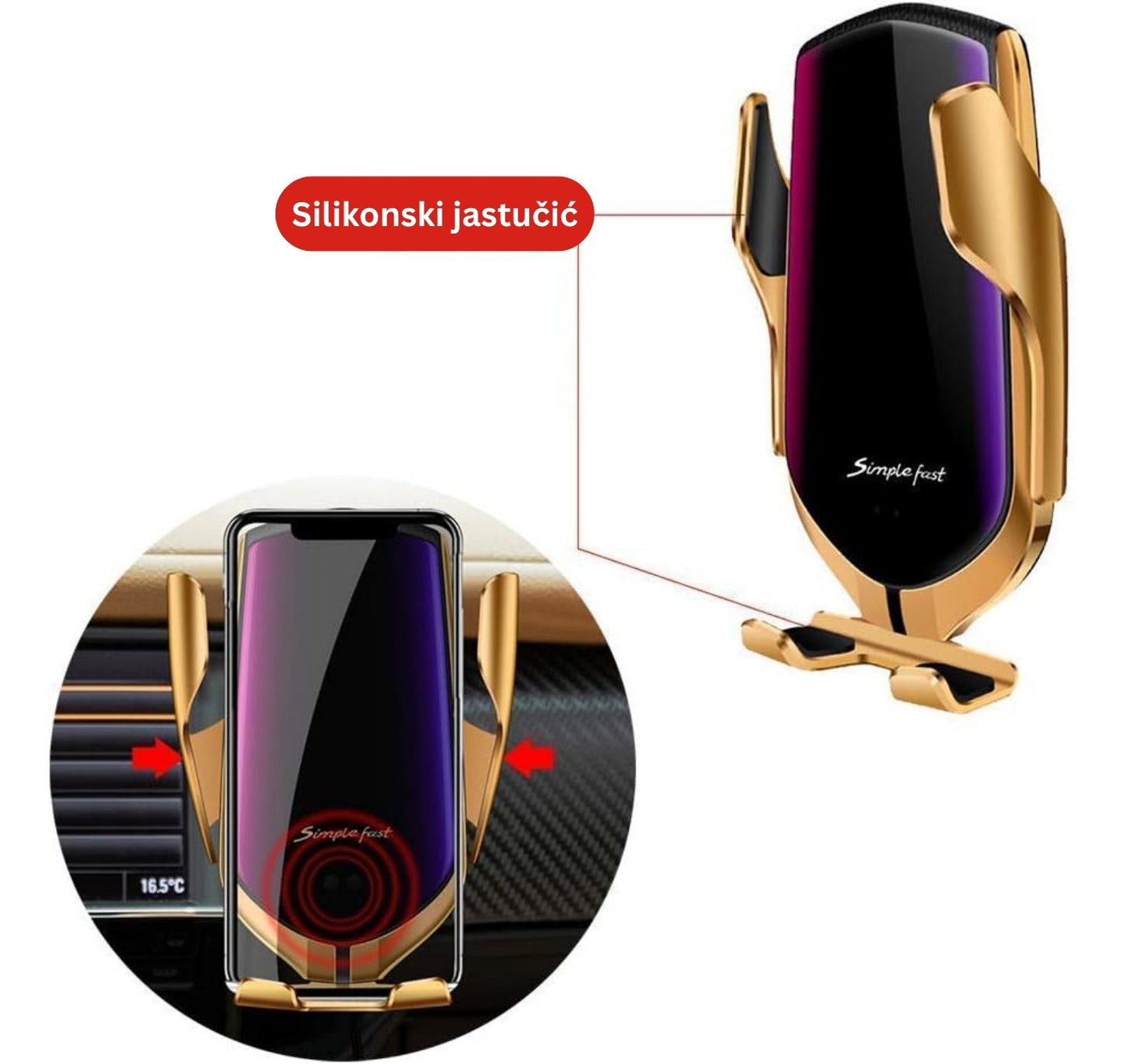 BEŽIČNI AUTO PUNJAČ