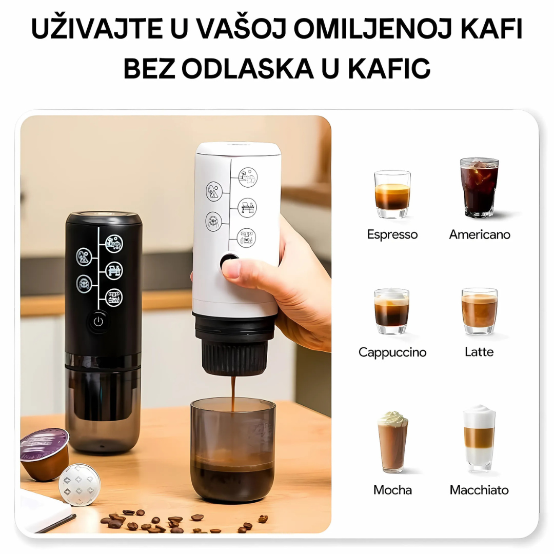 PRENOSIVI APARAT ZA KAFU