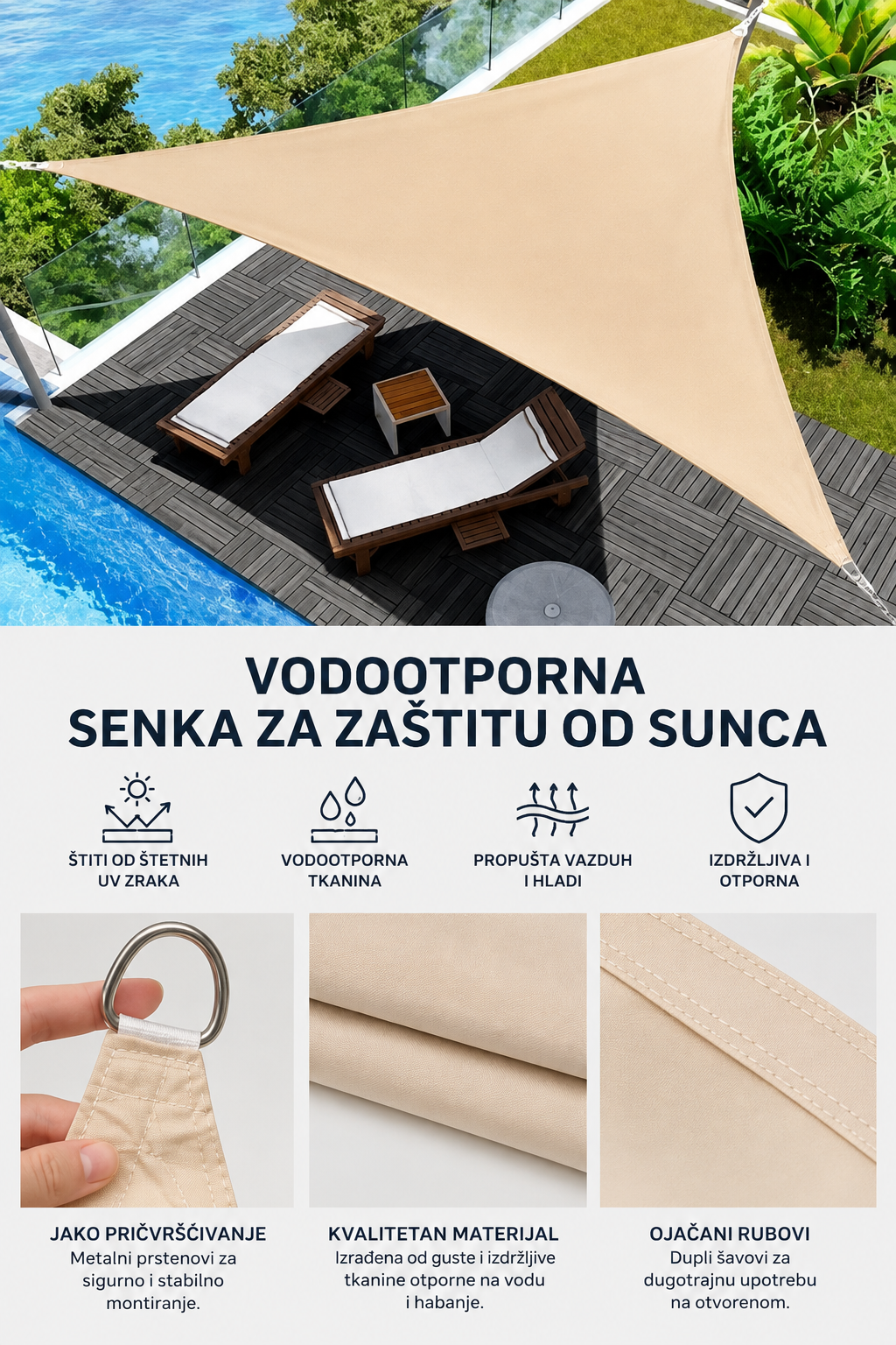 VODOOTPORNA TENDA 3X3X3