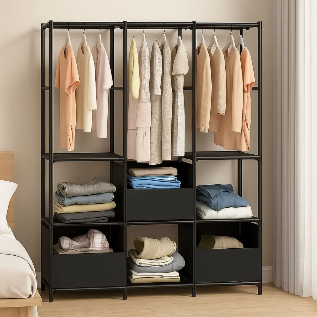 STALAK SA POLICAMA ZA ODEĆU