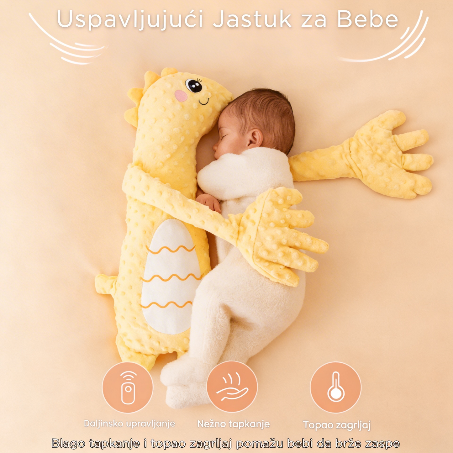 uspavljujuci jastuk za bebe