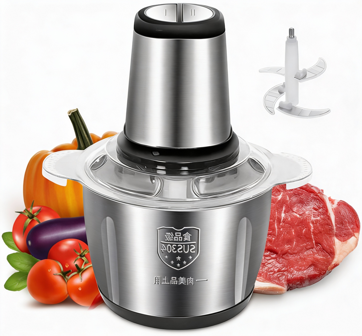 ELEKTRIČNI BLENDER ZA MESO I POVRĆE 3L