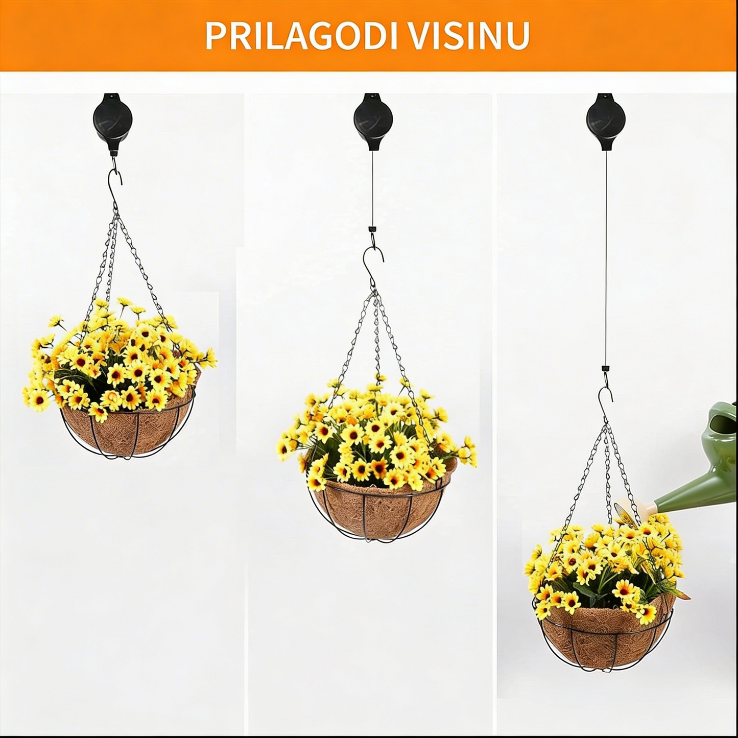 PRILAGODLJIVE ZAKAČKE ZA SAKSIJE