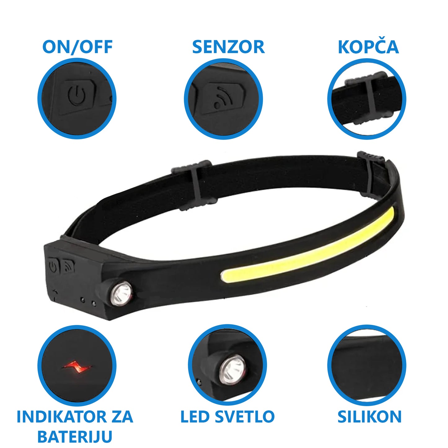 LED LAMPA ZA GLAVU