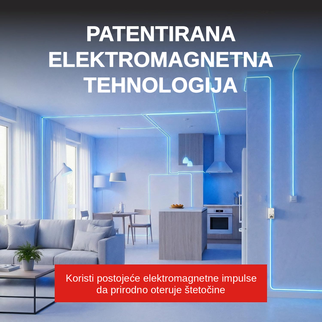 KUĆNI ELEKTROMAGNETNI RATSERIVAČ ŠTETOČINA