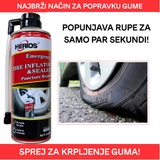 SPREJ ZA KRPLJENJE GUMA