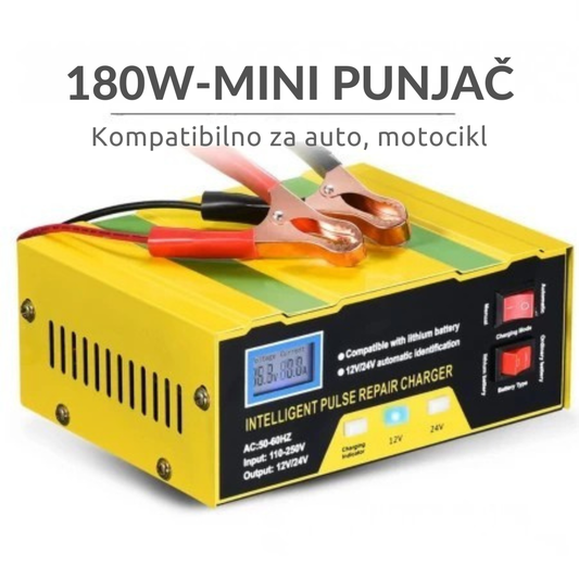 PAMETNI 180W PUNJAČ ZA AKUMULATORE