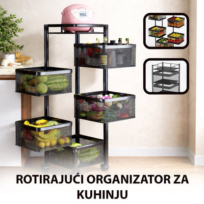 ROTIRAJUĆI ORGANIZATOR ZA KUHINJU