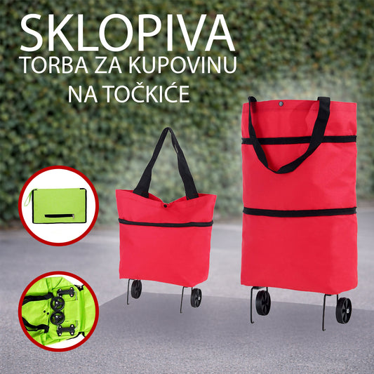 SKLOPIVA TORBA ZA KUPOVINU NA TOČKIĆE