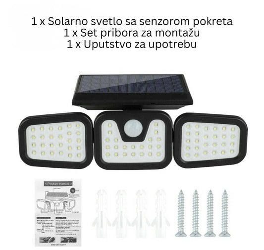 SOLARNO SVETLO SA SENZOROM POKRETA