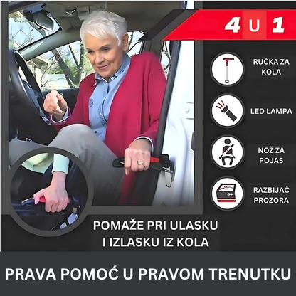 SIGURNOSNA RUČKA ZA AUTO 4U1