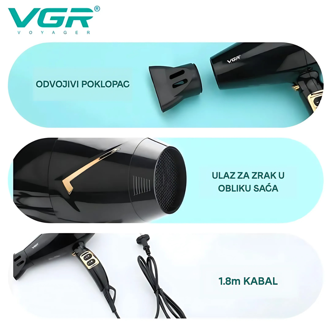 VGR TRIPLE BLACK PRO - FEN ZA KOSU