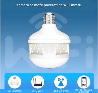 PAMETNA SIJALICA SA KAMEROM