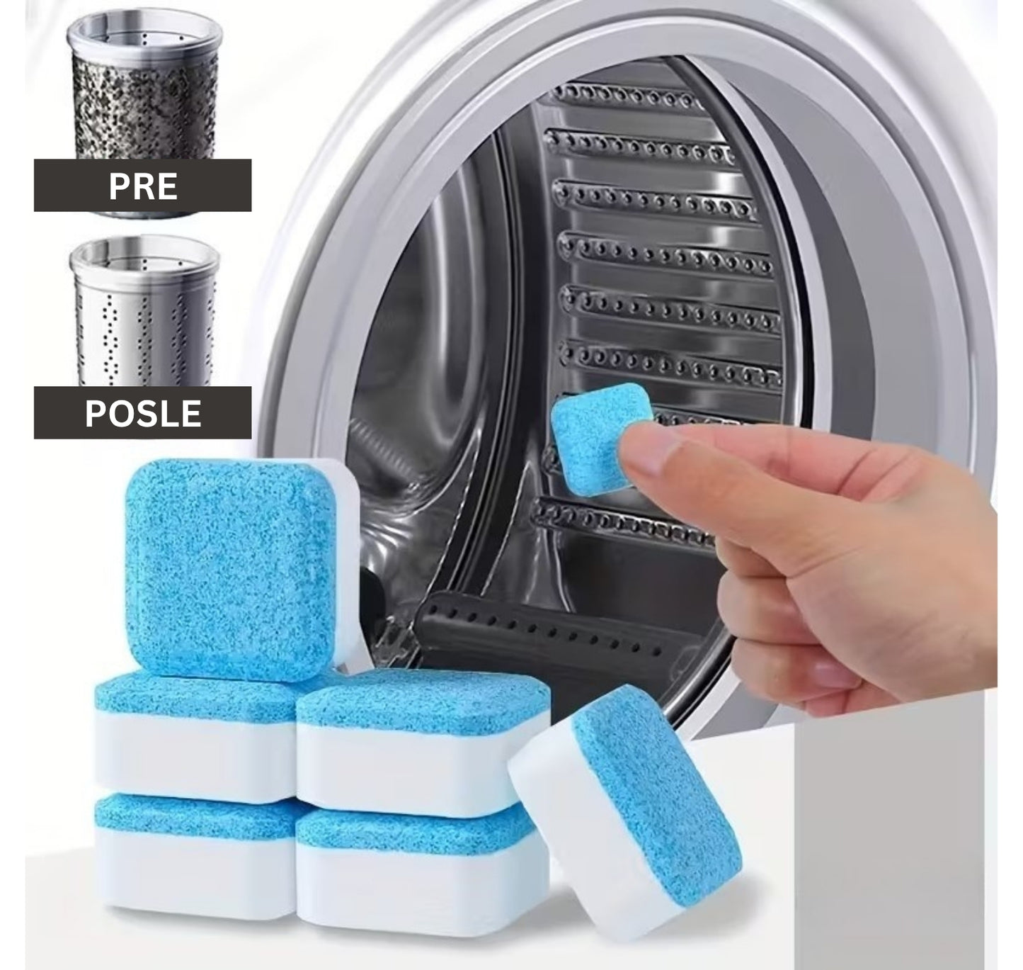 TABLETE ZA ČIŠĆENJE VEŠ MAŠINE