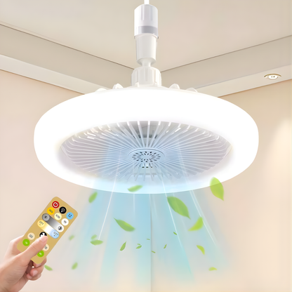2 U 1 VENTILATOR I LED LUSTER