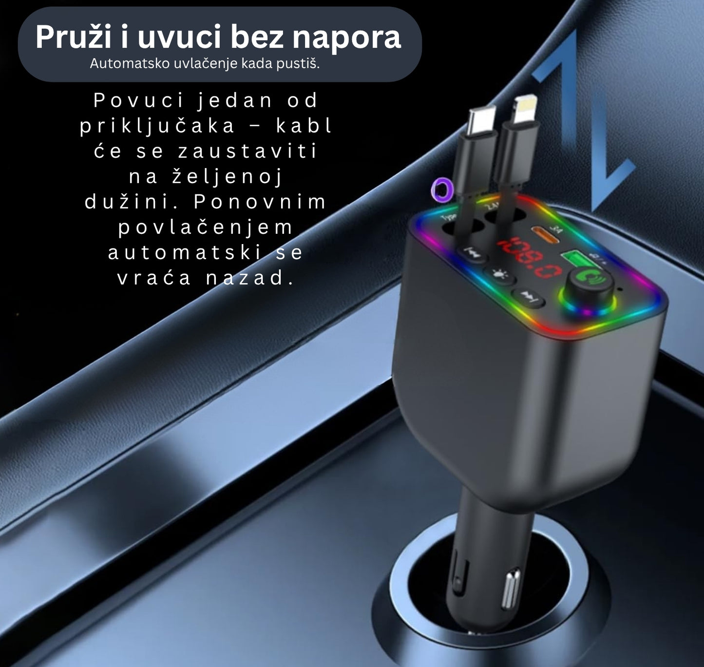 SUPER BRZI AUTO PUNJAČ