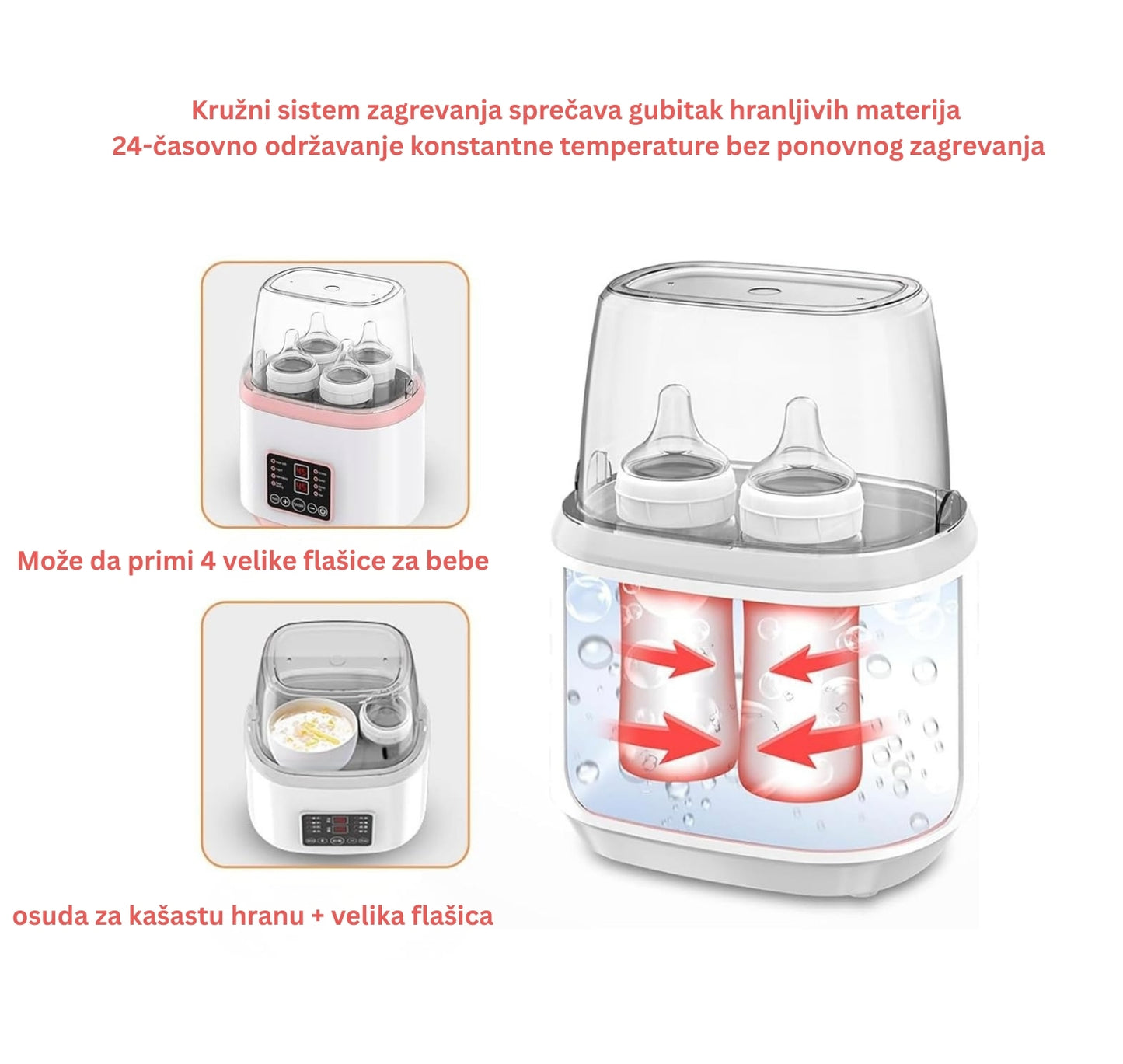 4 U 1 GREJAČ FLAŠICA I KAŠICA