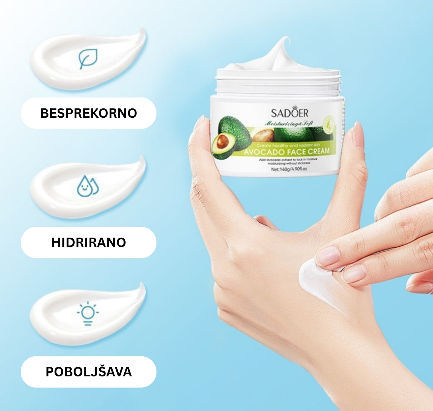 AVOKADO KREMA ZA LICE