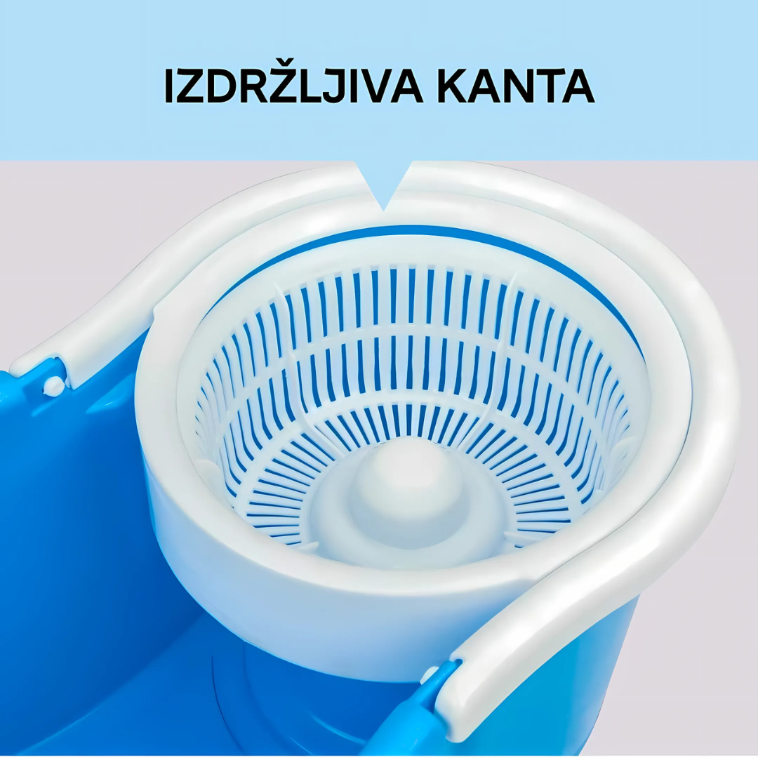 MAGIČNI MOP + KANTA + 2 KRPE