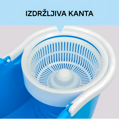 MAGIČNI MOP + KANTA + 2 KRPE