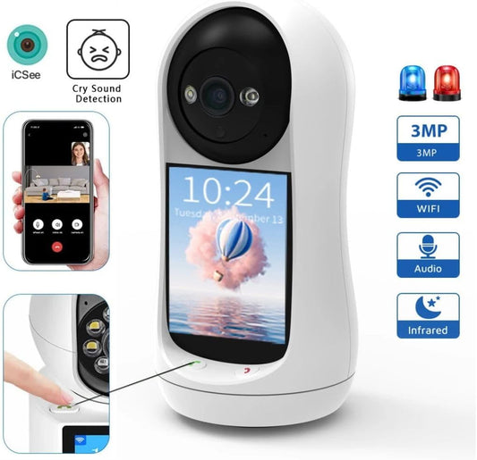 ROTIRAJUĆA PAMETNA KAMERA - BABY MONITOR