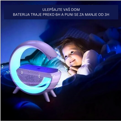 3u1 BLUETOOTH PUNJAČ ZVUČNIK I LAMPA