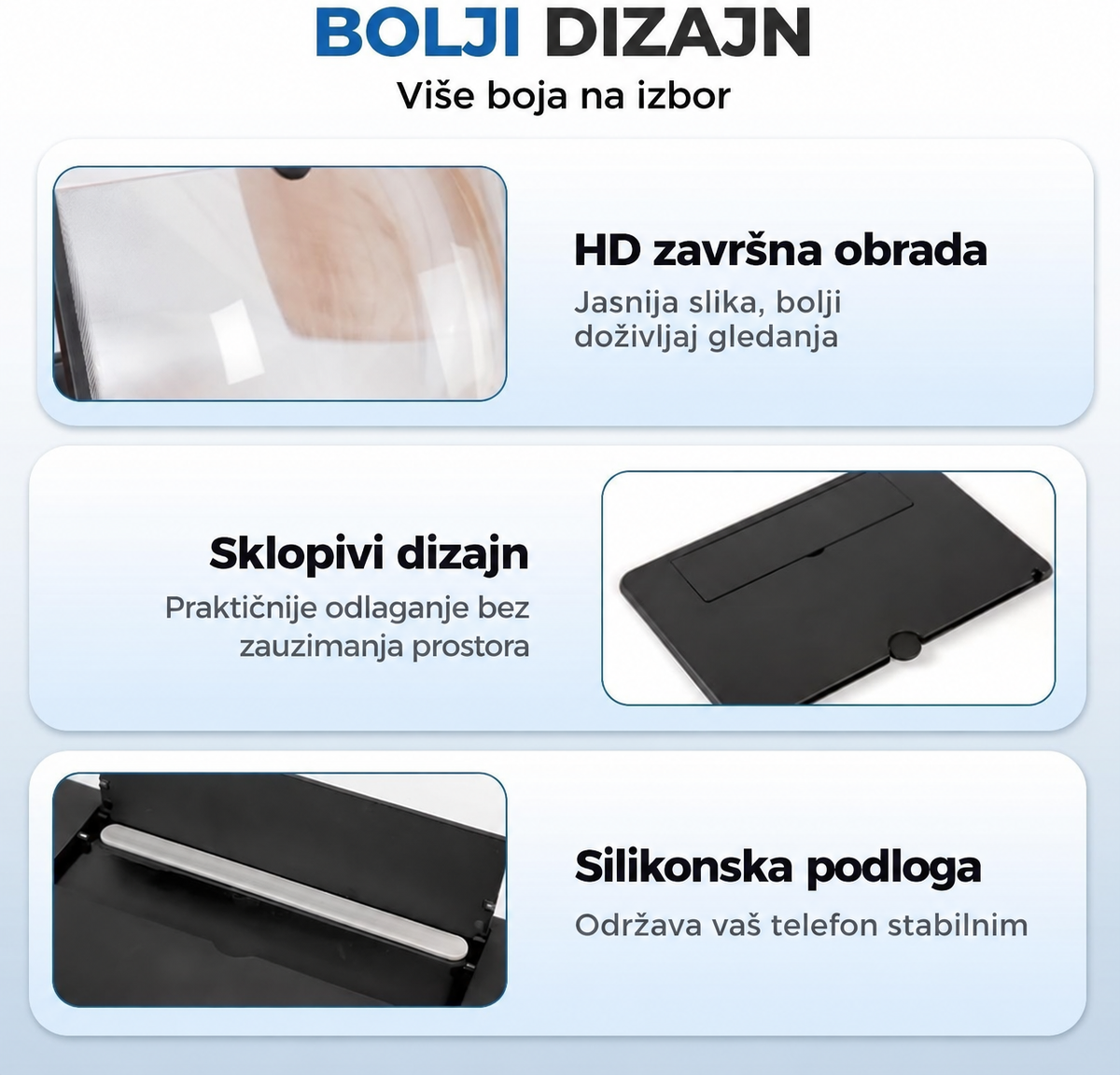 LUPA ZA UVEĆAVANJE EKRANA MOBILNOG TELEFONA