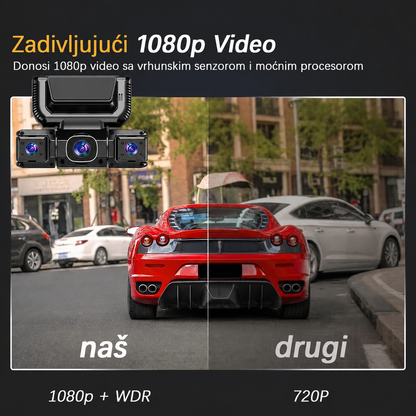ČETVOROSTRUKA KAMERA ZA AUTO