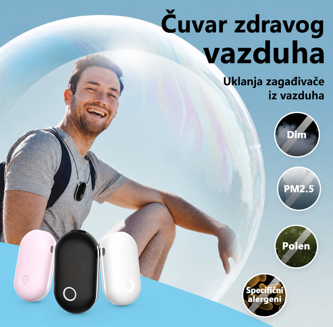 PRENOSIVI PREČIŠĆIVAČ VAZDUHA