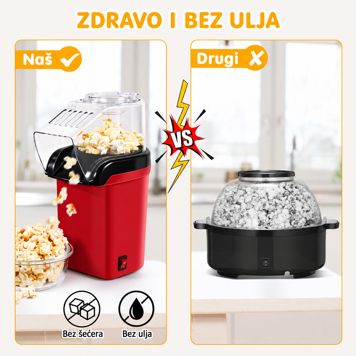 APARAT ZA PRAVLJENJE KOKICA