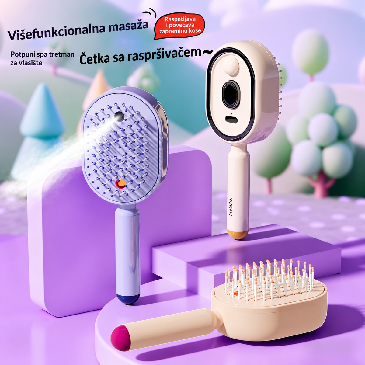 ELEKTRIČNA ČETKA SA RASPRŠIVAČEM