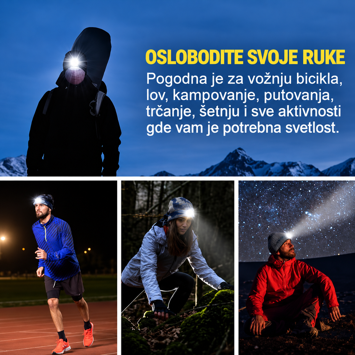 ZIMSKA KAPA SA LED SVETLOM
