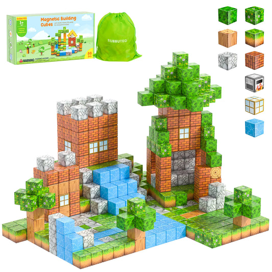 MAGNETNE KOCKICE U MINECRAFT STILU