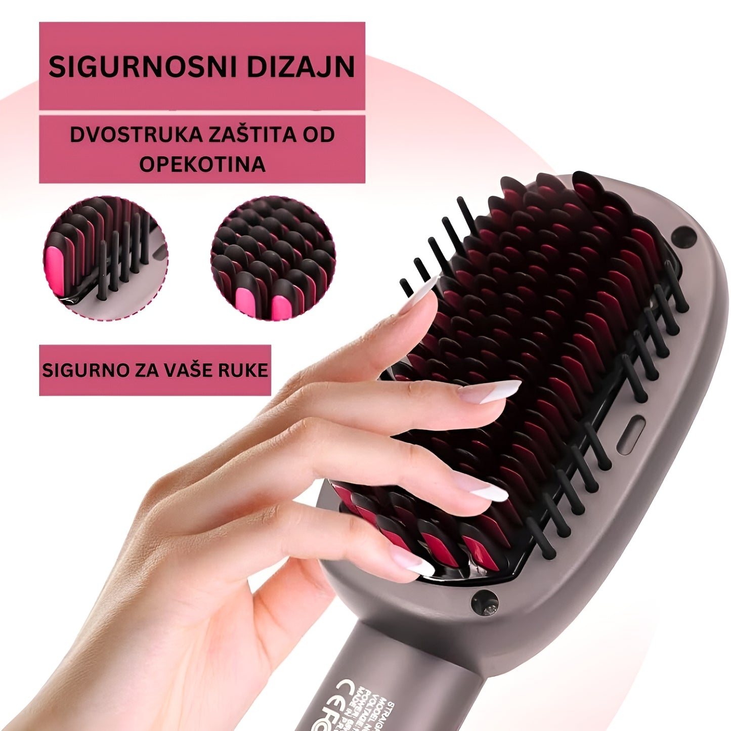 VRUĆA ČETKA ZA ISPRAVLJANJE