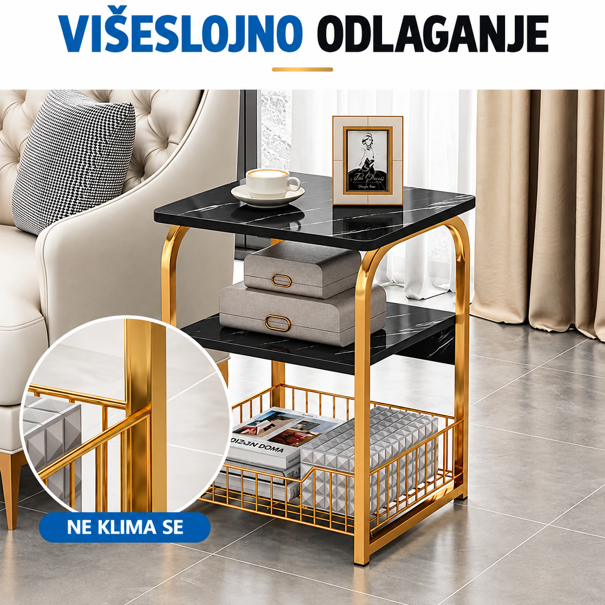MARBLE POMOĆNI STOČIĆ