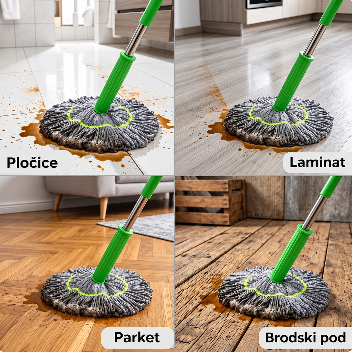 SUPER UPIJAJUĆI MOP