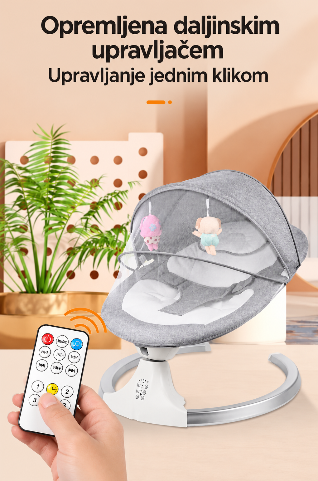 ELEKTRIČNA NJIHALICA ZA BEBE