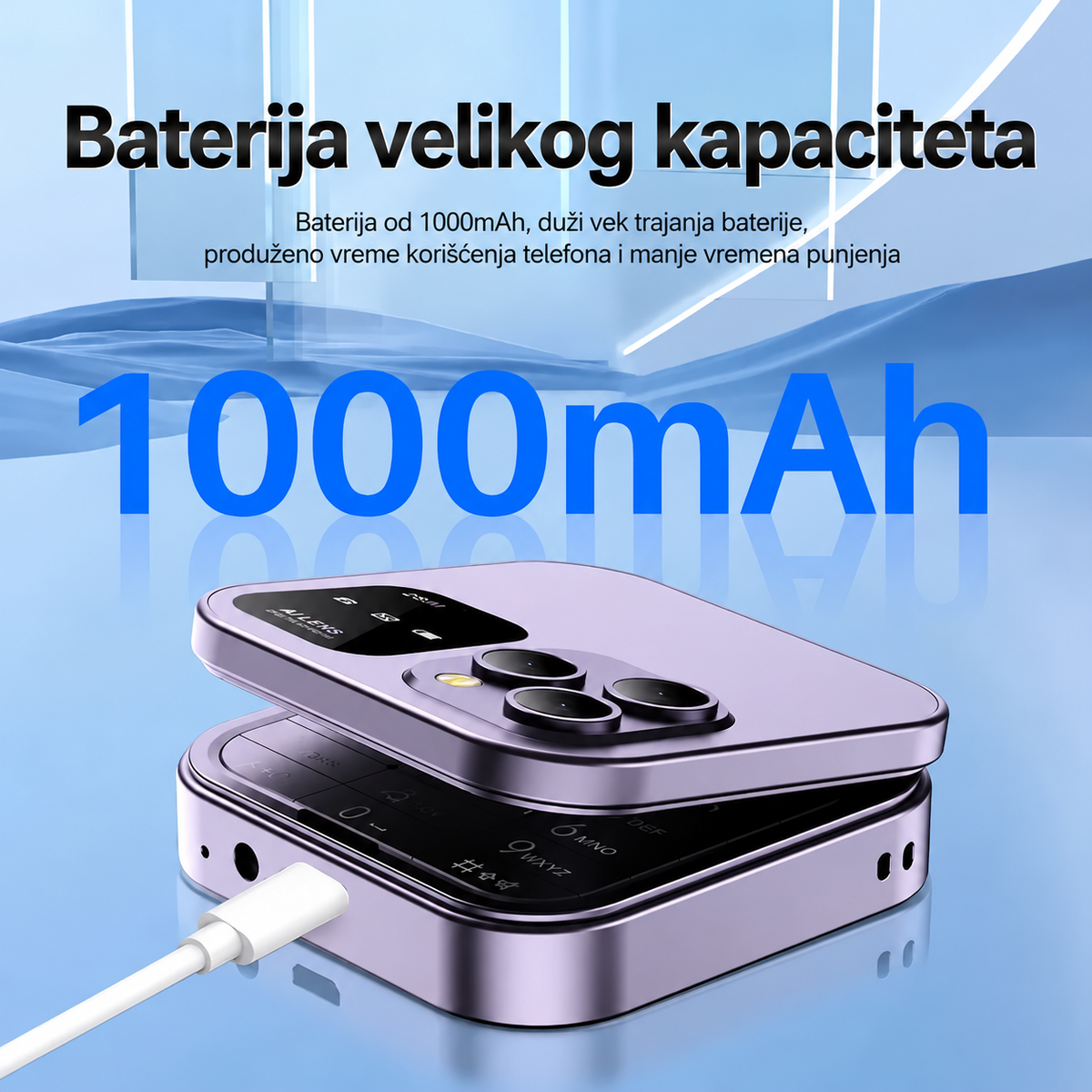 MINI SKLOPIVI TELEFON i16 PRO
