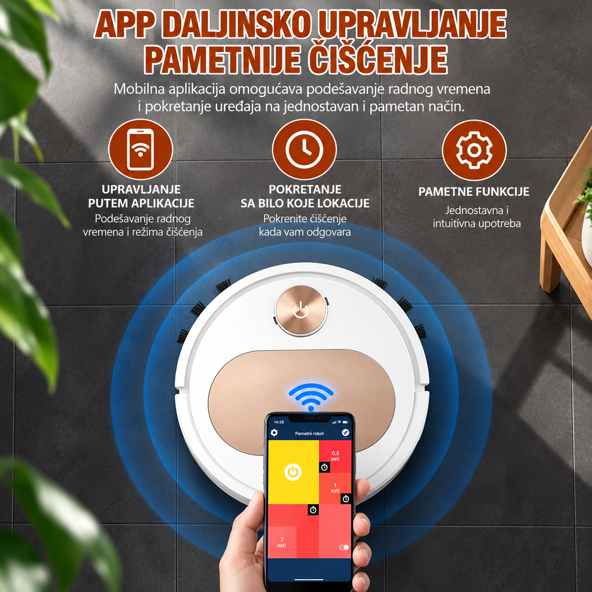 PAMETNI ROBOT USISIVAČ