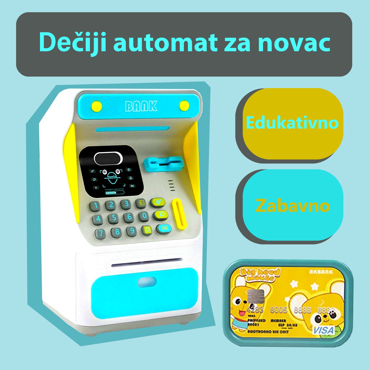 IGRAČKA ZA DECU BANKOMAT